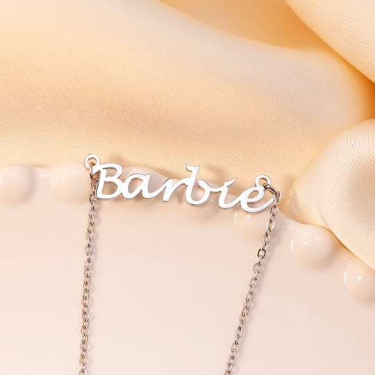 Barbie Name Necklace