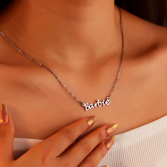 Barbie Name Necklace
