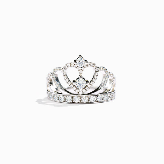 Pavé Crown Ring