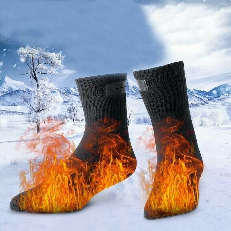 Rechargeable Electric Heated Socks Warm Winter-One Size Fits All