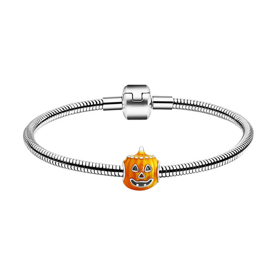 Halloween pumpkin lantern bracelet
