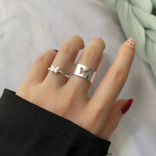 Matching Promise Rings For couples - 2 Pieces