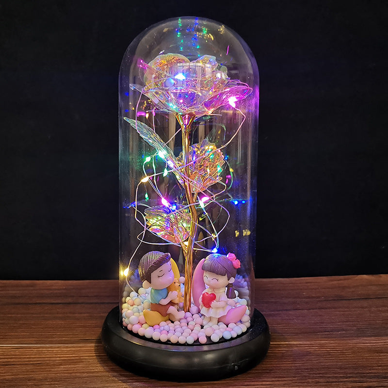 Valentines day gifts for her Galaxy Rose Enchanted Galaxy Rose flower