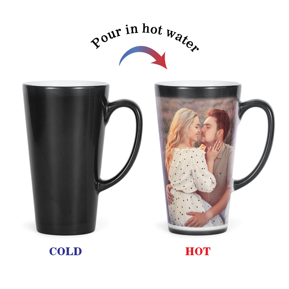 Custom Photo Magic Mug Personalized Color Changing Cup
