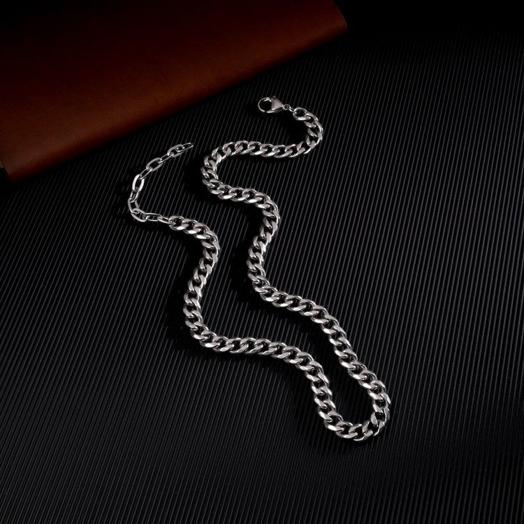 Valentines Day Gifts for him To My Soulmate Cuban Chain Necklace