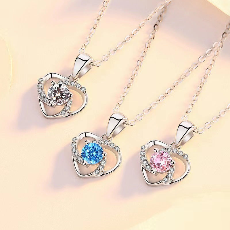 To My Beautiful Wife-S925 Heart Love Necklace "You are the woman of my dreams" Gifts For Lover