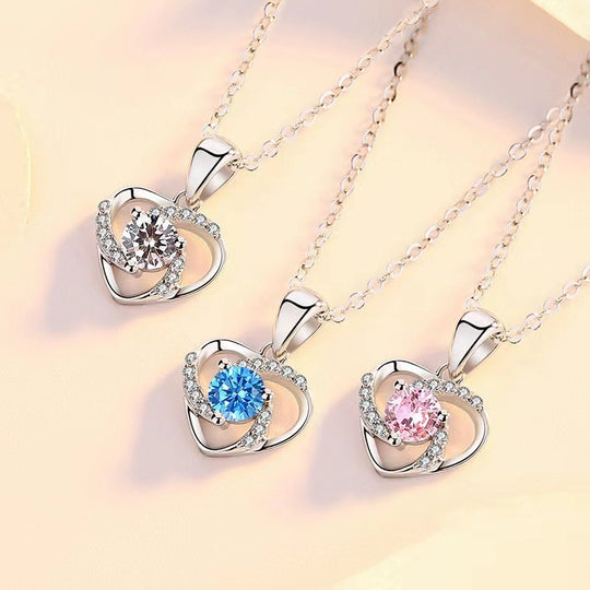 To My Beautiful Wife-S925 Heart Love Necklace "You are the woman of my dreams" Gifts For Lover