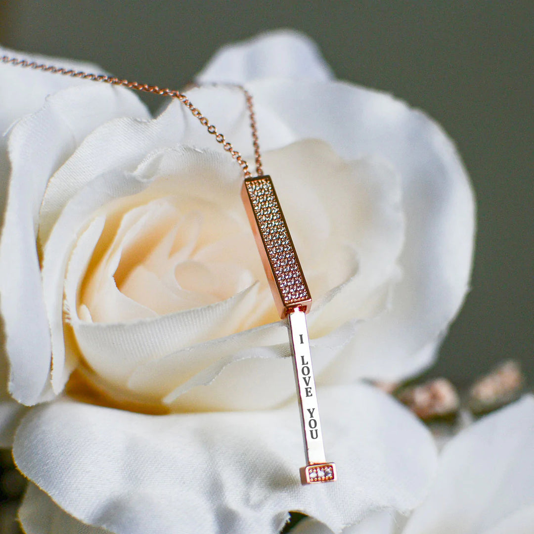 wife Hidden Message Necklace Secret Message Necklace Valentines Gifts For Her