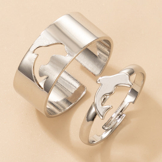 Matching Promise Rings For couples - 2 Pieces