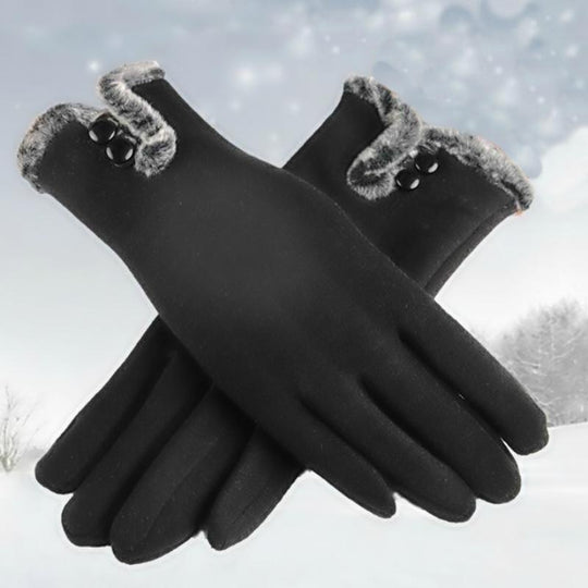 Chic and Fashionable Cashmere Winter Gloves-Boots N Bags Heaven-Boots N Bags Heaven