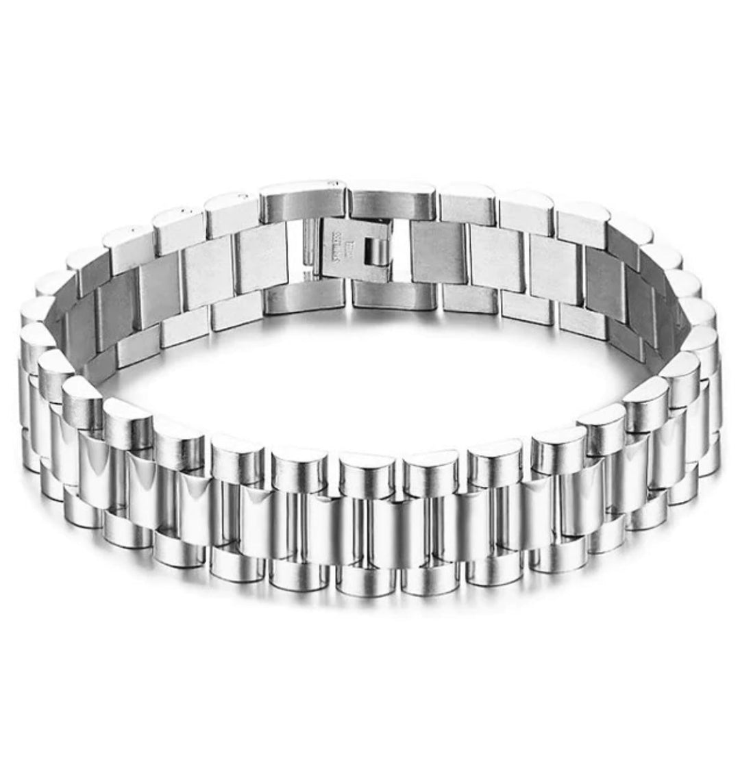 President bracelet steel watch band chain bracelet