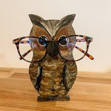 Eyeglass holder stand Cute Eyeglasses Stand Art Gift