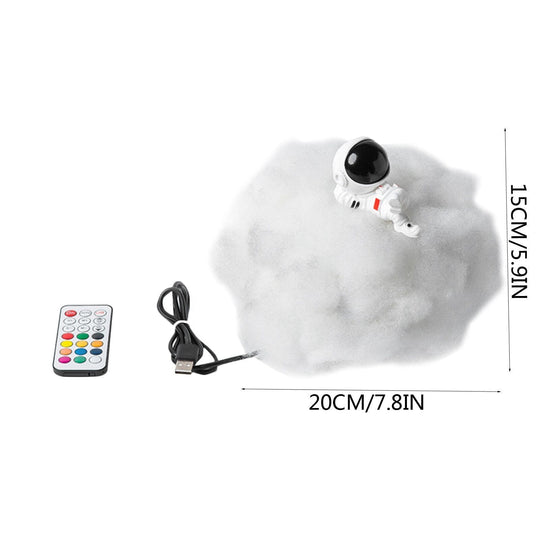 Sky Buddy Lying On The Clouds Colorful LED Night Light