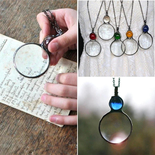 Magnifying Glass Necklace s For The Elderly Man