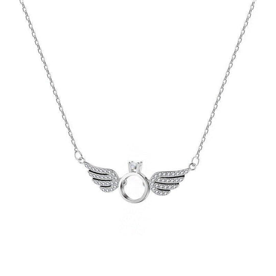Angel Wing Necklace Christmas Gift for Her Quillingx