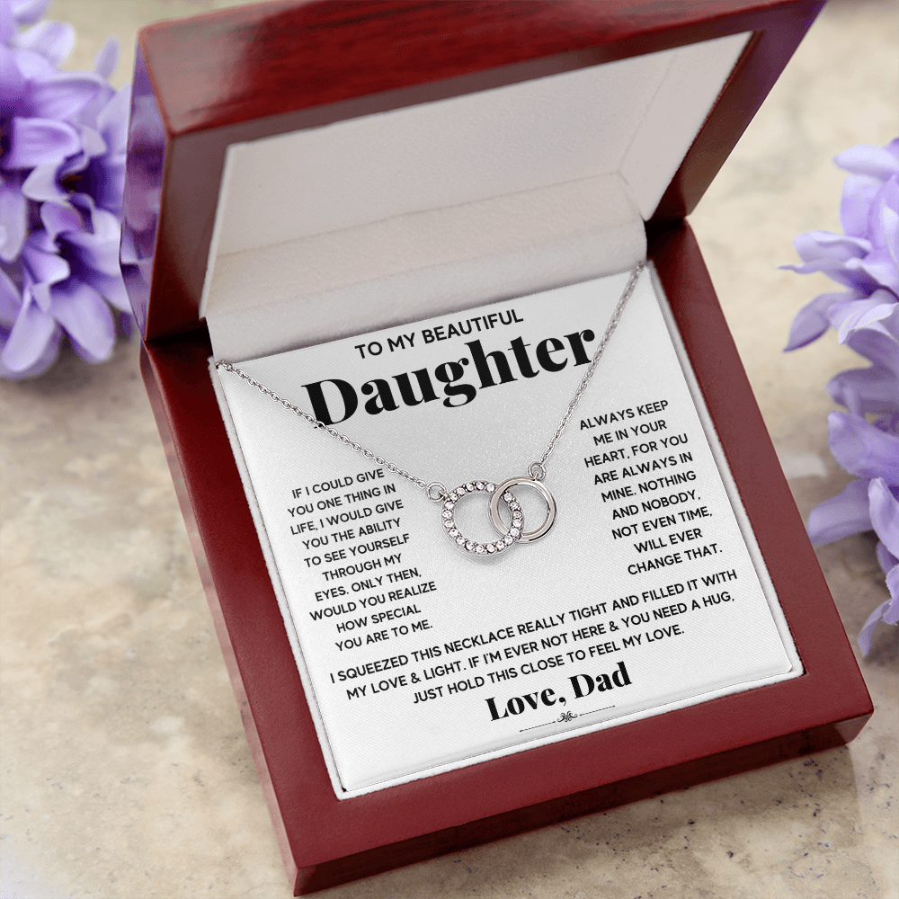 Eternal Love  - Daughter Perfect Pair Necklace
