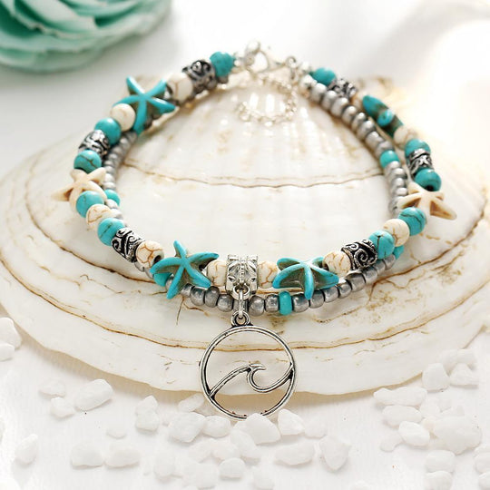 Bohemian Summer Beach Anklet Boho Peak 