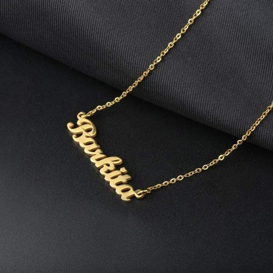 Christmas Gift Customized Script Name Necklace Necklace MelodyNecklace