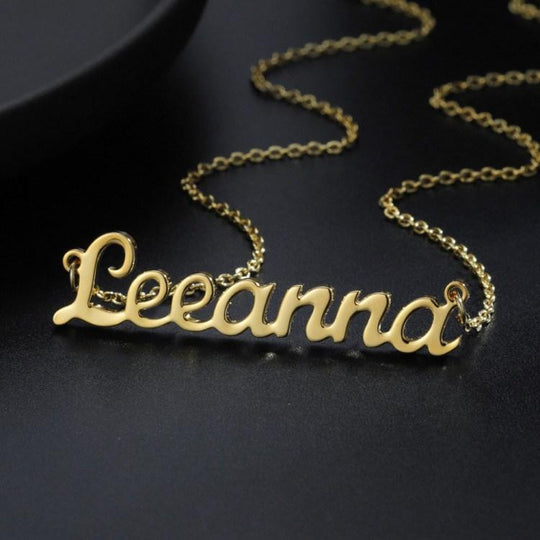 Christmas Gift Customized Script Name Necklace Necklace MelodyNecklace
