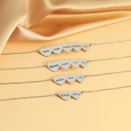 Christmas Gift Customized Women Bracelet With Heart Charm Bracelet For Woman GG