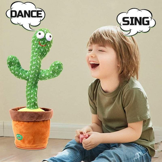 Christmas Gift Dancing Glitter Cactus Plush Toy -  Electronic Shake Dancing Funny Toys Other Accessories MelodyNecklace