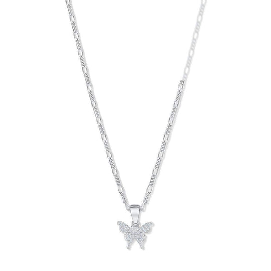 Christmas Gift Diamond Butterfly Effect Necklace Necklace MelodyNecklace