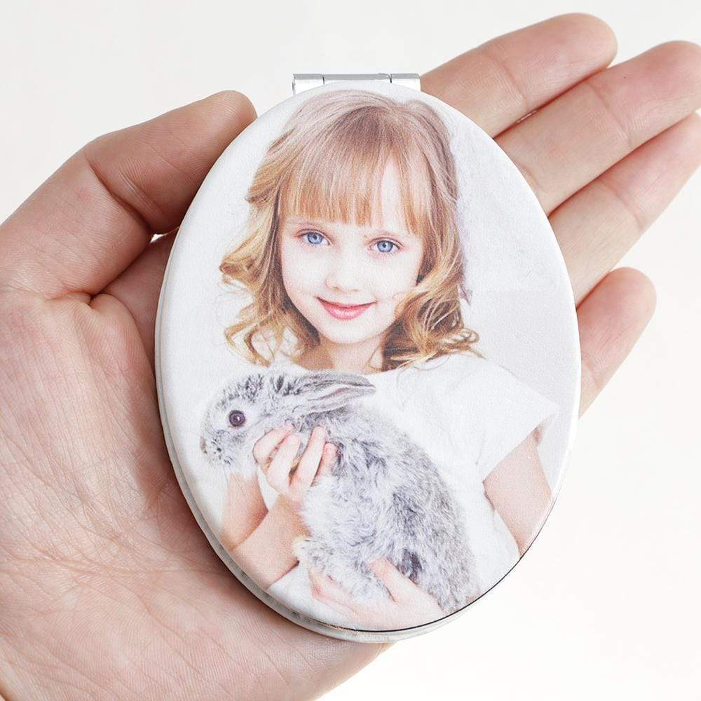 Christmas Gift Personalized Photo Makeup Mirror With 5 Different Styles Other Accessories MelodyNecklace