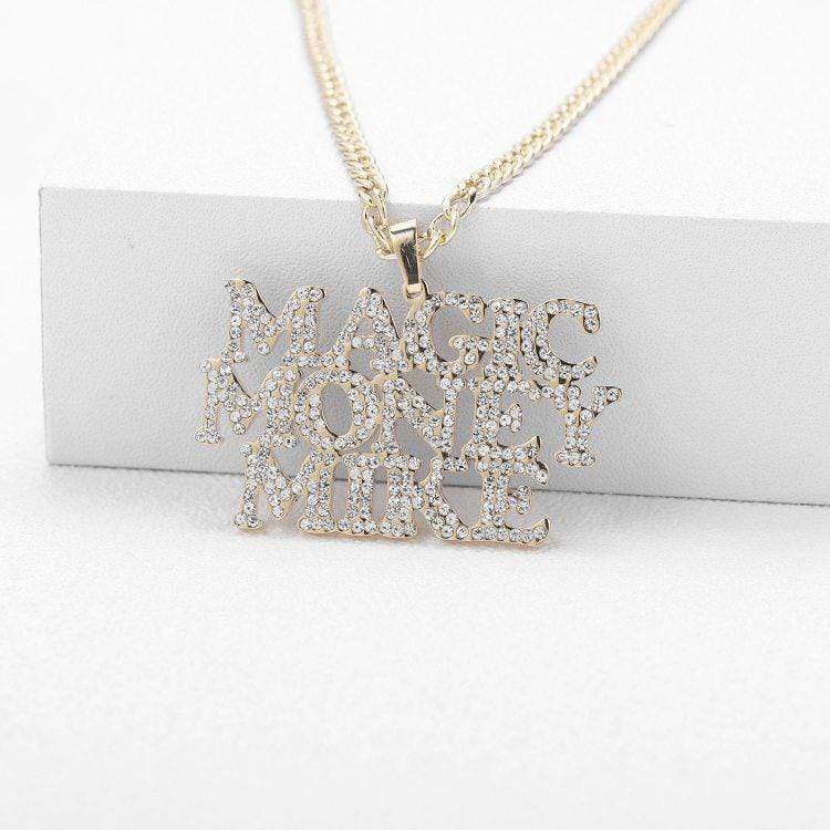 Christmas Gift Sparkling Multi Name Necklace Sparkling Necklace MelodyNecklace