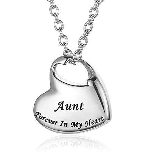 Cremation Urn Necklace for Ashes Urn Jewelry Keepsake Aunt Myron Necklace MelodyNecklace
