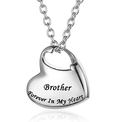 Cremation Urn Necklace for Ashes Urn Jewelry Keepsake Brother Myron Necklace MelodyNecklace