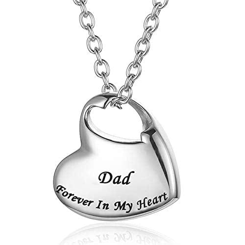 Cremation Urn Necklace for Ashes Urn Jewelry Keepsake Dad Myron Necklace MelodyNecklace