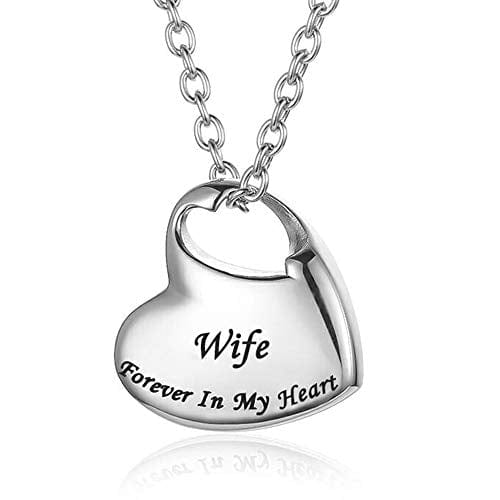 Cremation Urn Necklace for Ashes Urn Jewelry Keepsake Wife Myron Necklace MelodyNecklace