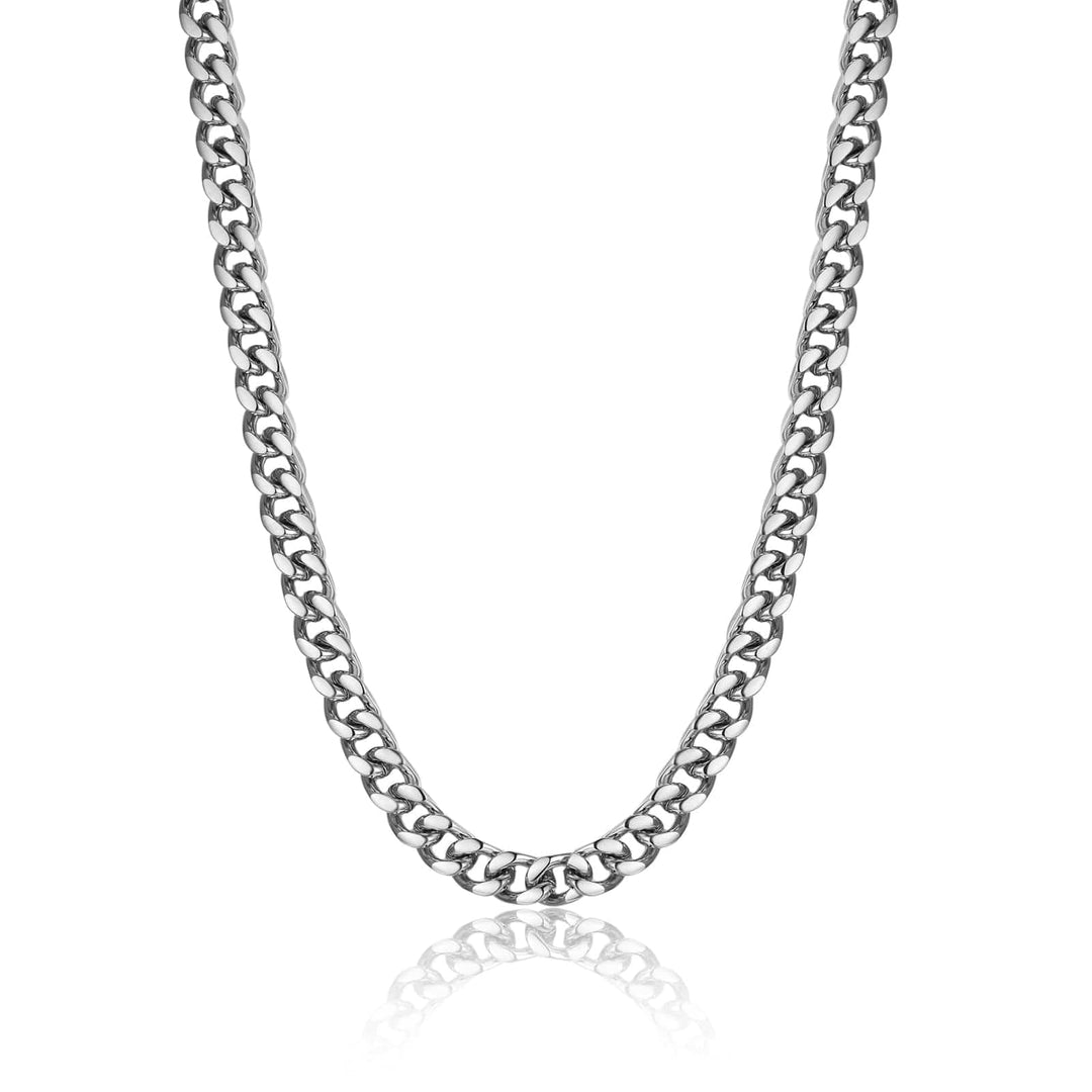 Cuban Link Chain Necklace Stainless Steel 12mm Men Necklace MelodyNecklace
