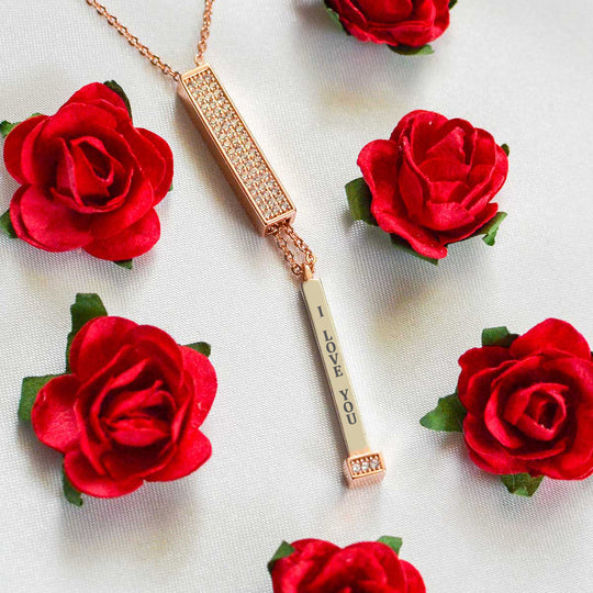 wife Hidden Message Necklace Secret Message Necklace Valentines Gifts For Her