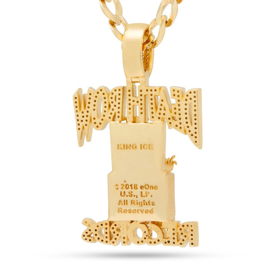 Death Row Records x King Ice - Iced Logo Necklace