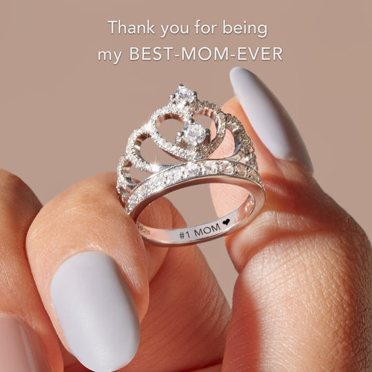Crown Ring Vintage Mother Ring No.1 MOM