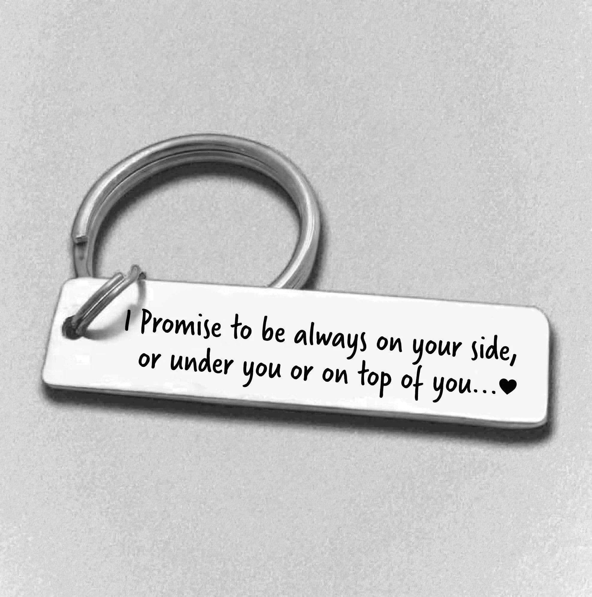 Funny Promise Keychain Valentine's Gift Keychain MelodyNecklace