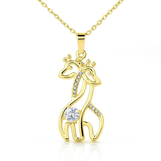 Godmother gift - Godparents gift | Giraffes God Necklace ShineOn Fulfillment