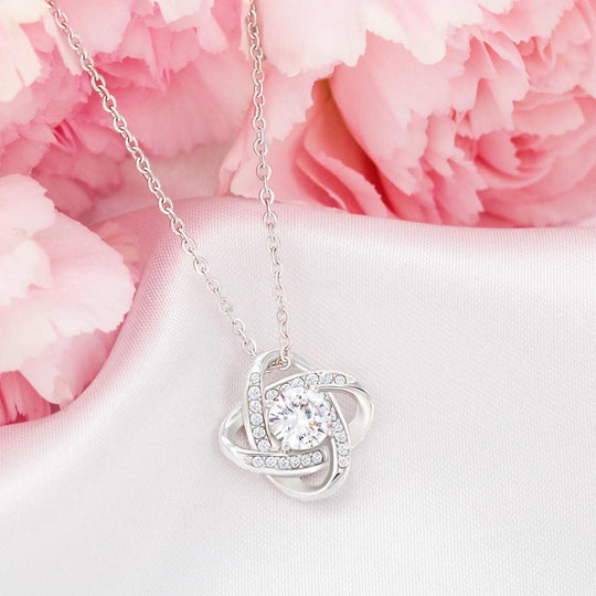 I Love You Mom I Really Do Love Knot Necklace Jewelry ShineOn Fulfillment