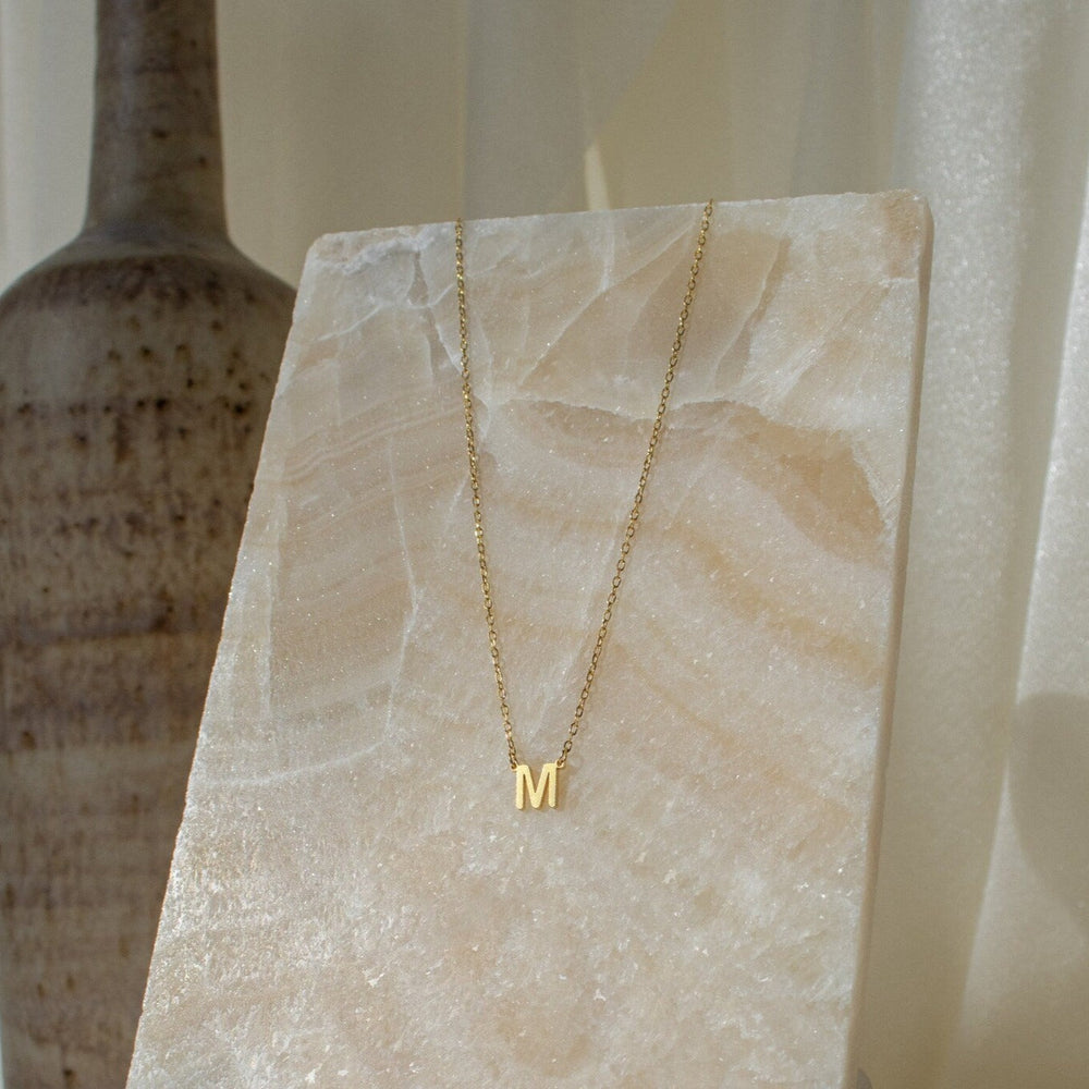 Alice Dainty Letter Necklace