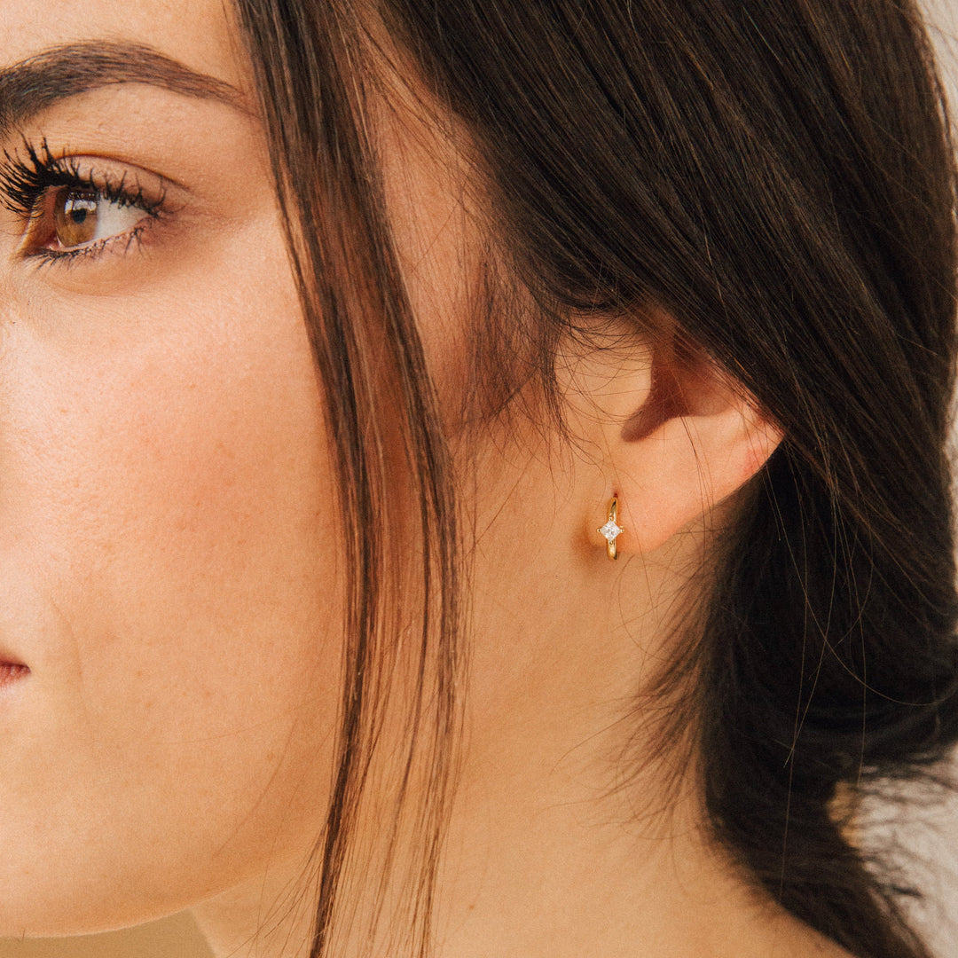 Athena Huggies Earrings