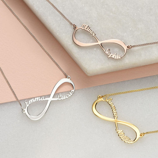 Infinity Name Necklace MelodyNecklace