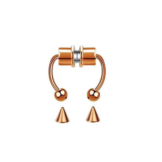 MelodyNecklace Magnetic Septum Ring Rose Gold Ring Mag Pierce