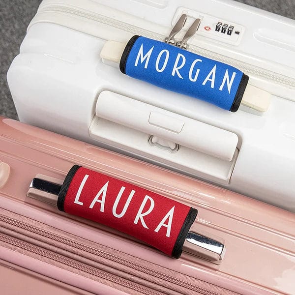 Personalized Luggage Handle Wrap Tag with Name enjoyourlife.shop