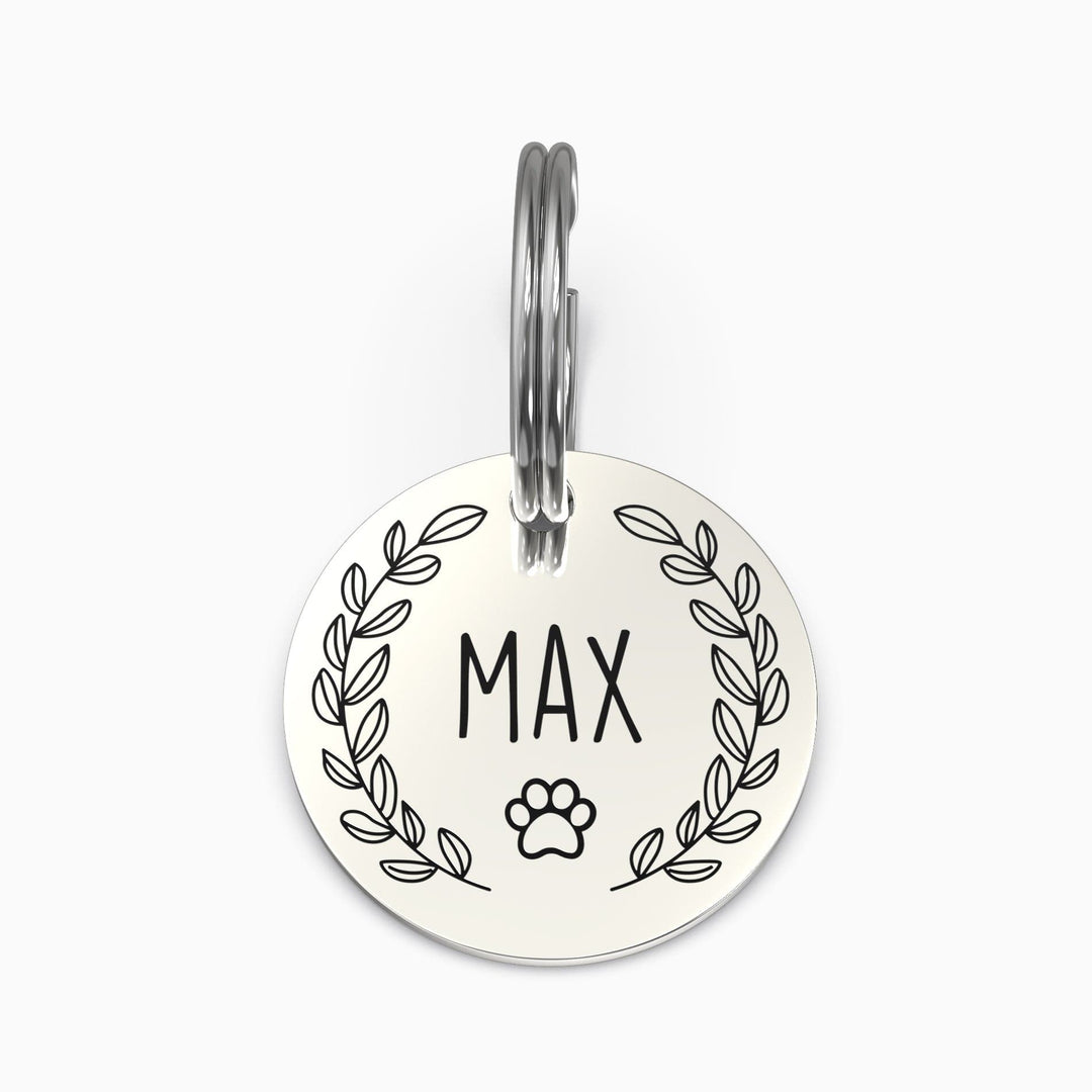 Personalized Pet Tag - Custom Dog Tag - Cat Tag Myron Keychain MelodyNecklace