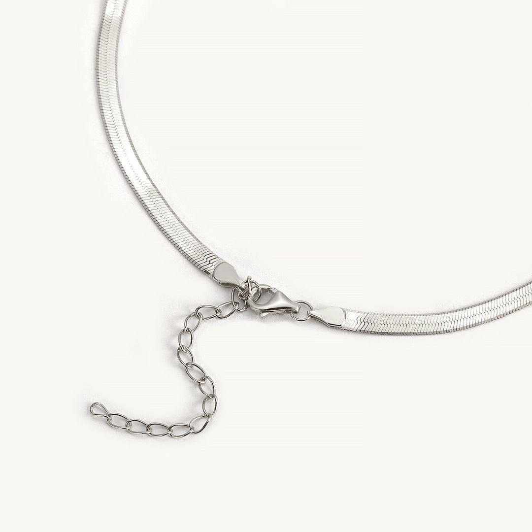 Snake Chain Necklace Silver necklace Kosiner
