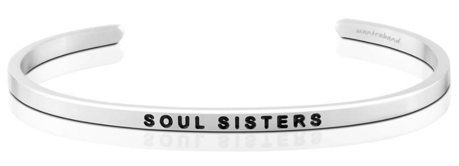 Soul Sisters adjustable bracelet bangle Silver Bracelets MelodyNecklace