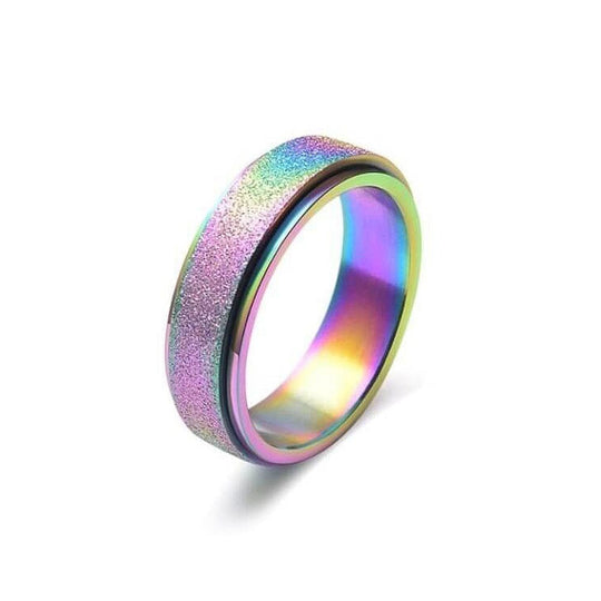 Spinner Fidget Anxiety And Stress Relief  Ring Rings customforher