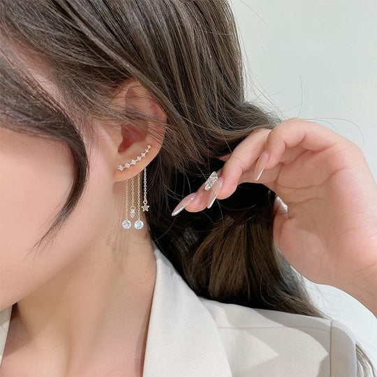 Star Tassel Earrings Earring MelodyNecklace