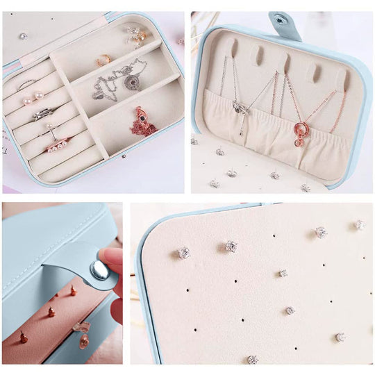 Travel Jewelry box Double Layer Jewelry Case Other Accessories MelodyNecklace